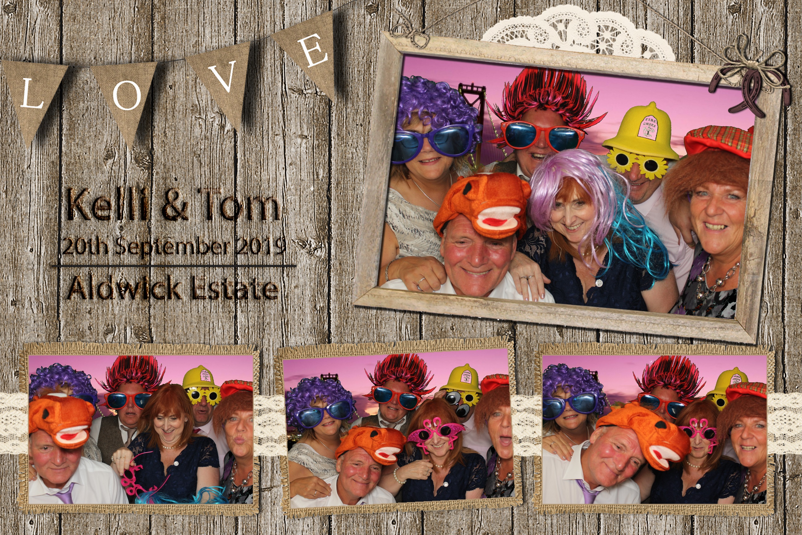 Kelli & Tom's Wedding | View more photos from the event at images.mobile-photo-booth.com/u/MobilePhotoBoothUK/Kelli-Toms-Wedding